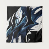 Tenture Abstract elegant fluide marble liquide (Devant (Horizontal))