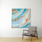 Tenture Abstract ocean- ART. Natural Luxury. Style incorpo (En situation)