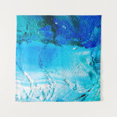 Tenture Abstract oil paint texture on canvas, background.  (Devant (Horizontal))