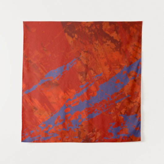 Tenture Abstract painting. Ink handmade image. Modern arti (Devant)