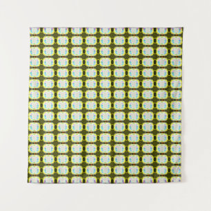 Tenture abstract texture, colorful gingham pattern, modern