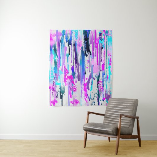 Tenture Abstract Watercolor (En situation)