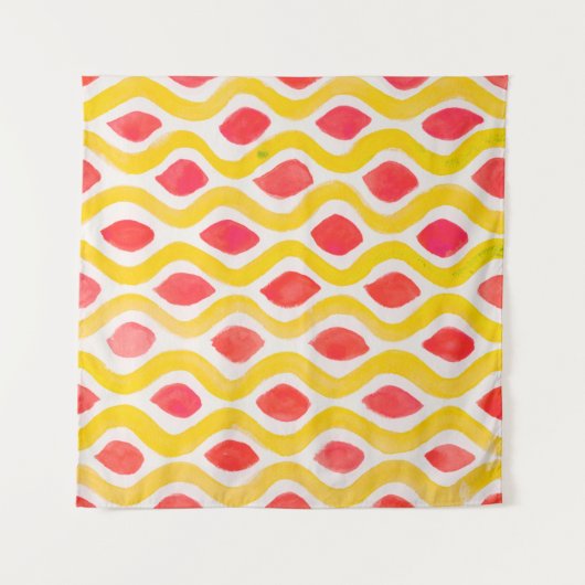 Tenture Abstract watercolor background (Devant (Horizontal))