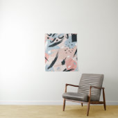 Tenture Abstraction en pastel (En situation)