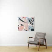 Tenture Abstraction en pastel (En situation (horizontale))