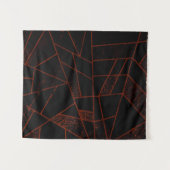 Tenture Abstrait #948 Red Small (Devant (Horizontal))