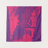 Tenture Abstrait Creative concept BD pop art style bla (Devant (Horizontal))