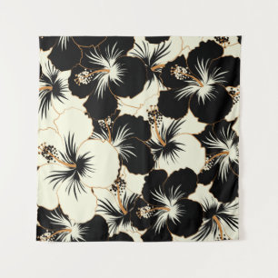 Tenture Abstrait ethnique vintage motif transparent. Triba