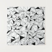 Tenture Abstrait géométrique : Polygonal Arrière - plan Ar (Devant (Horizontal))