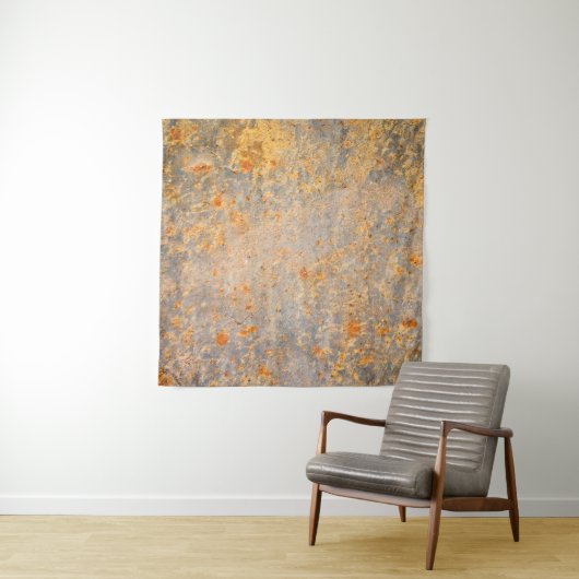 Tenture Abstrait grunge métallique rusté fond abstrait, ag (En situation (horizontale))