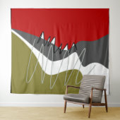 Tenture Abstrait, Moderne, Créatif, Oreillère à lancer app (En situation (horizontale))