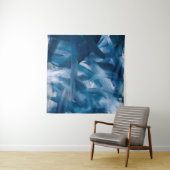 Tenture Abstrait paysage de peinture moderne. Art de nuit (En situation (horizontale))