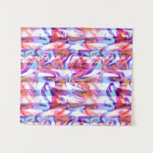 Tenture Abstrait sans couture brosse trait moderne multico (Devant (Horizontal))