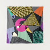 Tenture Abstrait triangles modernes arrière - plan motif i (Devant (Horizontal))