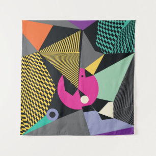 Tenture Abstrait triangles modernes arrière - plan motif i