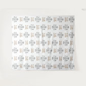 Tenture Accès VIP Votre Logo | Fond de pas et répétition (Devant (Horizontal))