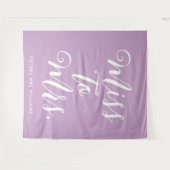 Tenture Accessoire de Baby Shower Moderne pour Mme Banner (Devant (Horizontal))