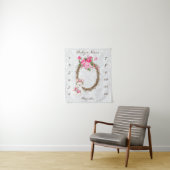 Tenture Accessoire de photo bébé étape importante avec lam (En situation)