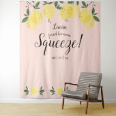 Tenture Accessoire de photo de mariage Main Squeeze Lemons (En situation)