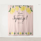Tenture Accessoire de photo de mariage Main Squeeze Lemons (Devant)