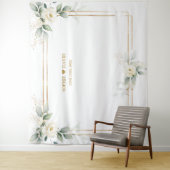 Tenture Accessoire de photo Fleurs Blanches Végétation Aér (En situation)