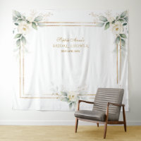 Accessoire de photo Fleurs Blanches Verdure Shower