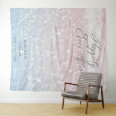 Tenture Accessoire de photo Océan Rose Étincelant (En situation (horizontale))