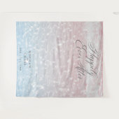 Tenture Accessoire de photo Océan Rose Étincelant (Devant (Horizontal))