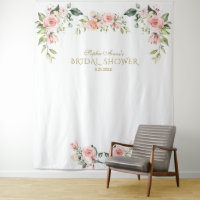 Accessoire de photo pour Baby Shower avec fleurs r