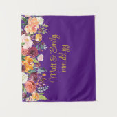 Tenture Accessoire de photobooth de réception de mariage f (Devant)