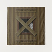 Tenture Accessoires de fond pour Halloween Fantôme Effraya (Devant)