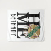 Tenture ACCUEIL Bethany Oklahoma (Devant (Horizontal))