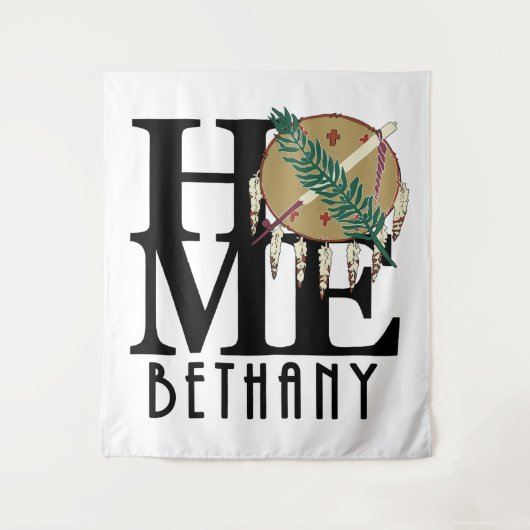Tenture ACCUEIL Bethany Oklahoma (Devant)