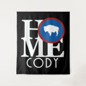 Tenture ACCUEIL Cody Wyoming (Devant)