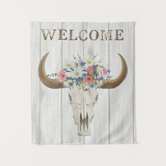 Tenture Accueil II en hausse de bohémien (Devant)