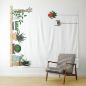 Tenture Accueil Pots Plante Doodart (En situation (horizontale))