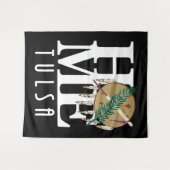 Tenture ACCUEIL Tulsa Oklahoma (Devant (Horizontal))