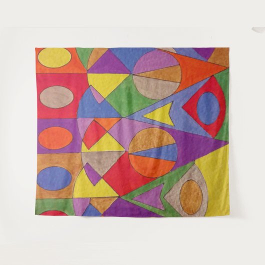 Tenture Acrylique Abstrait 1 (Devant (Horizontal))