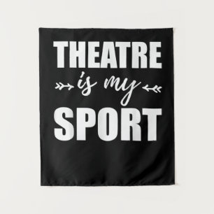 Tenture Actrice Est Mon Sport Drama Acteur Musical Agissan