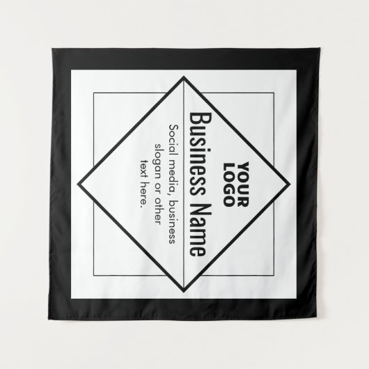 Tenture Add Your Logo Customizable Template (Devant (Horizontal))