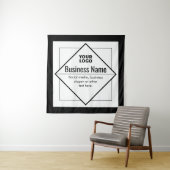 Tenture Add Your Logo Customizable Template (En situation)