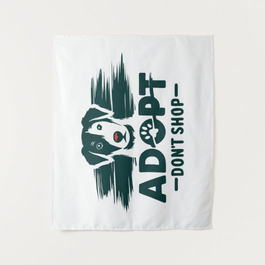 Tenture Adopter ne pas acheter 2 (Devant)