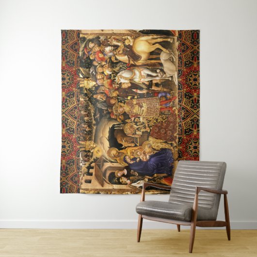 Tenture ADORATION DES MAGES  Gentile Da Fabriano, Noël (En situation)