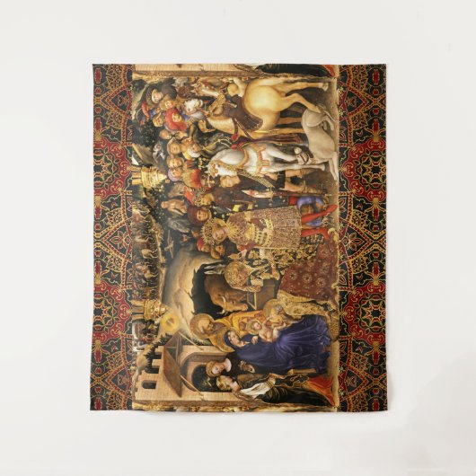 Tenture ADORATION DES MAGES  Gentile Da Fabriano, Noël (Devant)