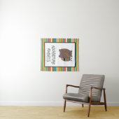 Tenture Adventure Await Boho Bear Nursery Art (En situation (horizontale))