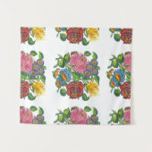 Tenture Affarian Floral - Kalocsai (Devant (Horizontal))