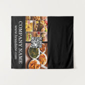 Tenture Affichage de marketing QR Code pour l'immobilier (Devant (Horizontal))