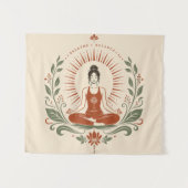 Tenture Affiche Breathe Balance Be Pleine Conscience (Devant (Horizontal))