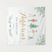 Tenture Affiche de Casse-Noisette, panneau de bienvenue de (Devant (Horizontal))