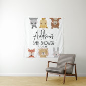 Tenture Affiche de fête de bébé animal moderne (En situation)